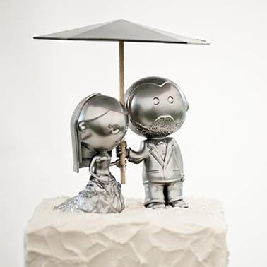 Wedding Cake Topper by Josh Azevado