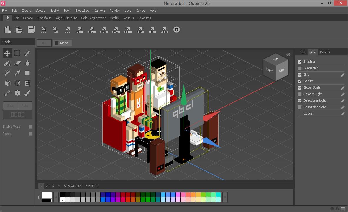 qubicle voxel editor