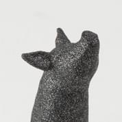 Piguin by Bert De Niel - Alumide Dyed Asphalt Black