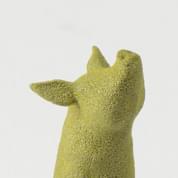 Piguin by Bert De Niel - Alumide Dyed Moss Green