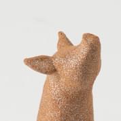 Piguin by Bert De Niel - Alumide Dyed Rusty Orange