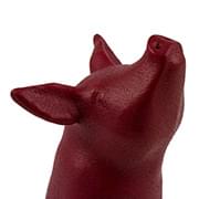 Piguin by Bert De Niel - Polyamide (SLS) Polished and Dyed  Bordeaux