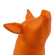Piguin by Bert De Niel - Polyamide (SLS) Polished and Dyed  Orange