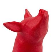 Piguin by Bert De Niel - Polyamide (SLS) Polished and Dyed  Red
