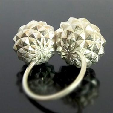 Acorn Cups Ring by DotSan