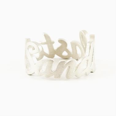 Text Ring by Jweel