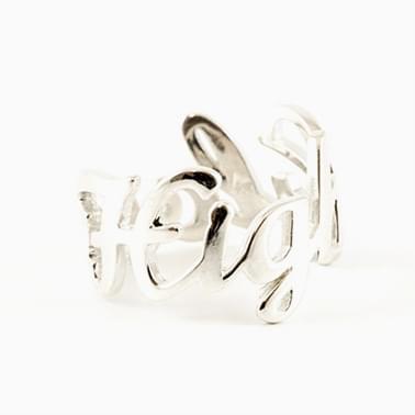 Text Ring by Jweel