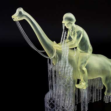 Dino Rider by Bert De Niel