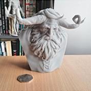 Fanart Sculpt of Ubin from The Banner Saga by James W Cain