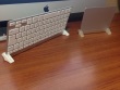 keyboard and a track pad stand for iMac