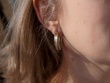 Möbius earring - mirrored