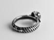 SkullRing EvilFist silver 925