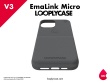 iPhone 12 Pro Max - EmaLink Micro V3 - LooplyCase