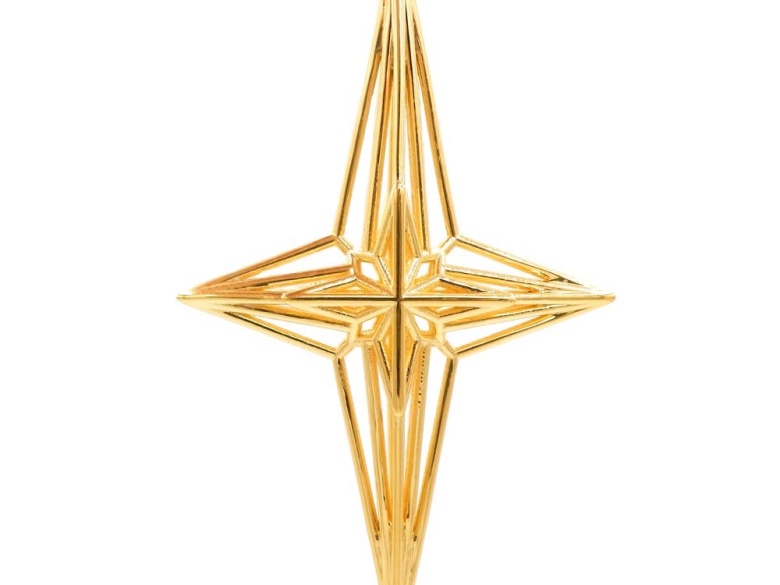 Soul Star Pendant - Gold Plated Brass