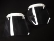 Pair of Face Shield Holders With 10 Disposable Visors