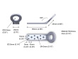 ZM17 - Bracket 25mm - 135deg