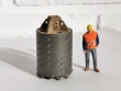 CORE BARREL with chisel O.D. 28 mm 1-50 scale