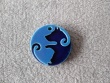 Blue Dog and Cat Pendant