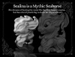 'Sealina' White Paintable Figurine