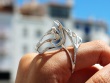 Zodiac Horse Ring - US size 6.5 - Zodiac Morphosis - Contemporary Ring - Vulcan Jewelry