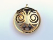 Gold Plated Hypno Owl 