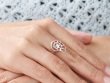 Silver Nautilus Ring - Silver Shell Jewellery - Size US 7