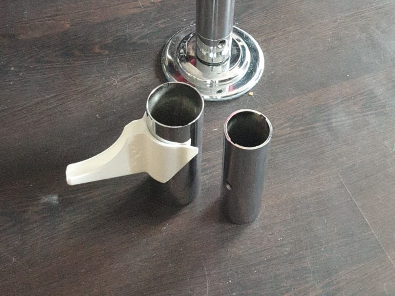 3 different sizes Xpole pieces. 50 mm pole holder