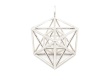 Metatron's Cube Pendant - Large - Sterling Silver