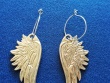 Angel wing earring