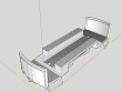 1-87 RTM-RETM floor for Horse tram model A-B-C-D-E V2-0