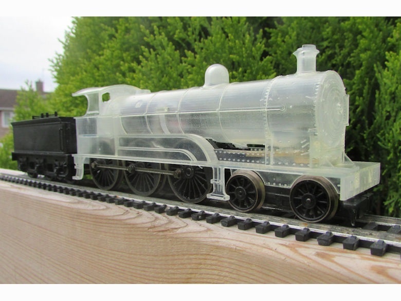 The body as fitted to the Hornby B12 Chassis and coupled to a Bachmann G2A tender (chasis and tender not provided).