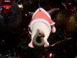 Ho Ho Hum Cat - Christmas Ornament - Tree Topper