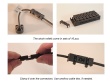 ZM10 - Strain relief Connectors (Set of 16pcs)