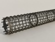 STEEL CAGE REBAR for PILES  D. 28 x 235 mm 1-50 scale