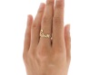 14K Gold Custom Name Ring