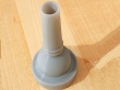 Gray Resin - Benge 59 large shank bass trombone (euphonium) mouthpiece 3D rendering