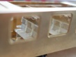 Seats passenger coach H0 scale