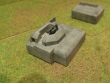 ATLANTIK WALL Luftwaffe Bunkers with Rangefinder - Scale 6mm