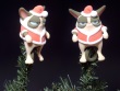 Ho Ho Hum Cat - Christmas Ornament - Tree Topper