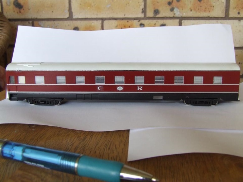 Commonwealth Railways ARD Wegamann 1st Class Sleeper Floor HO Scale