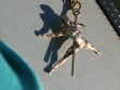 Pole dance charm ballerina