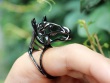 Zodiac Horse Ring - US size 6.5 - Zodiac Morphosis - Contemporary Ring - Vulcan Jewelry