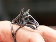 Zodiac Horse Ring - US size 6.5 - Zodiac Morphosis - Contemporary Ring - Vulcan Jewelry