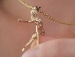 Pole dance charm ballerina
