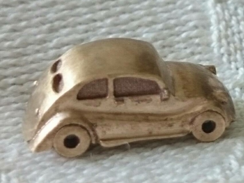 Bronze car