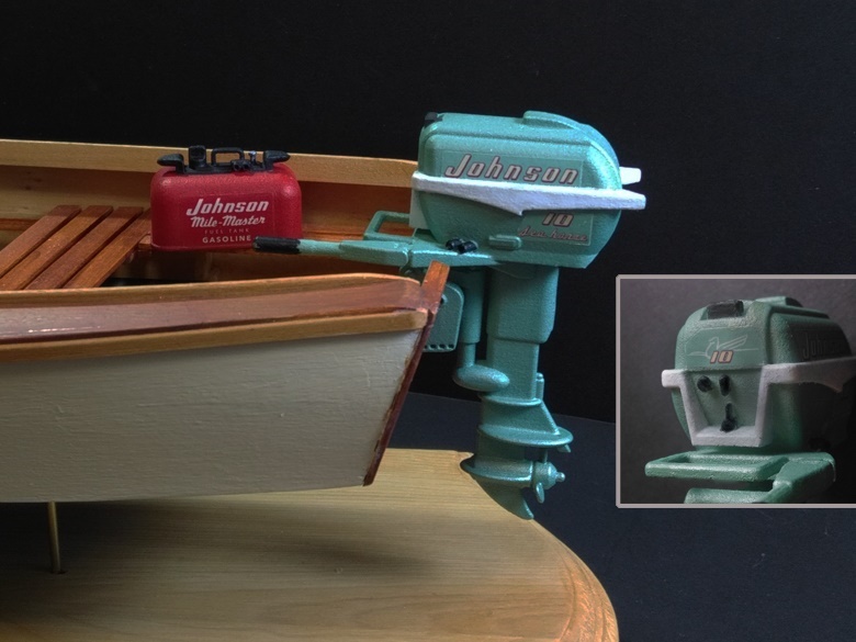 Example of Painted motor & Tank