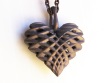 Heart Double Twist Pendant