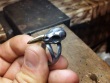 CROW SKULL ring size 7.5 (17.7mm)