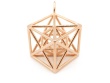 Metatron's Cube Pendant - Large