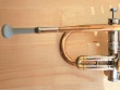 10¾EW shallow-cup streamlined trumpet mouthpiece 3D rendering